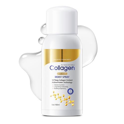 Vincofoo Firming Collagen Spray Plumping and Firming Care for Body and Face Anti Hydrating Moisturizer Mist Fast-Absorbing Skin for Body Arms Legs