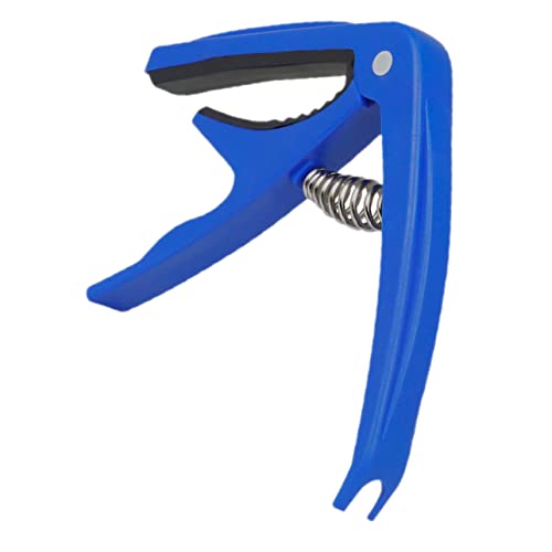 MUELODSIC カポ ギターアクセサリー ために 初心者 アコースティックギター ウクレレ コード アコースティック ギター アクセサリー キット 楽器アクセサリー 青