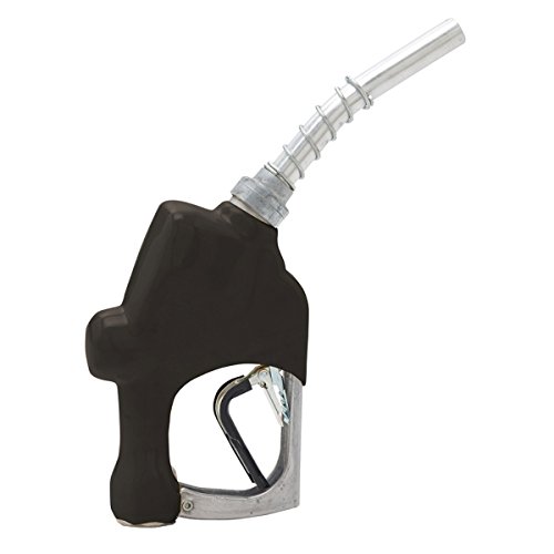 Husky 209804N-03 New 1A Unleaded Nozzle with 3-Notch Hold Open Clip and Black Hand Guard