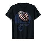 American Football Sport Ball Geschenk T-Shirt