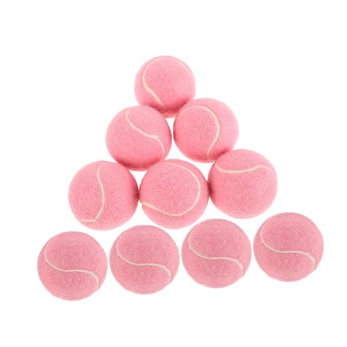 FOYTOKI Tennis Balls for Kids 12pcs Elastic Rebound Balls Multifunctional for Training Massage and Fitness Playful and Playable