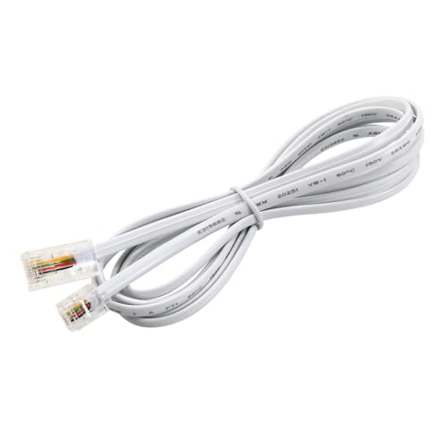 RJ11 から RJ11 延長ケーブル 1.5 フィート/1 メートル 31jkvLWPcJL.jpg