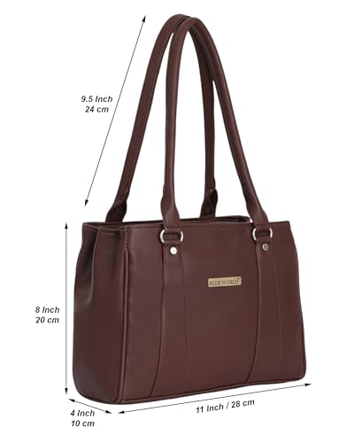 Image of BLUE WORLD PU Women Handbag | 3 Main Section