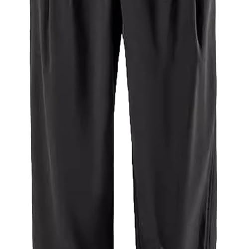 Men's Super Stretch Ice Silk Pants Men Casual Pants Fashion Wide Leg Pants Men's Straight Loose Sweatpants3