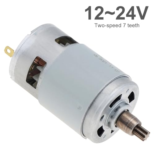 Motor integrado de 775 para taladro eléctrico con piñón resistente de 7 dientes 2
