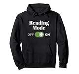 Photo Gallery book lover readers - reading mode on felpa con cappuccio Photo Gallery book lover readers - reading mode on felpa con cappuccio