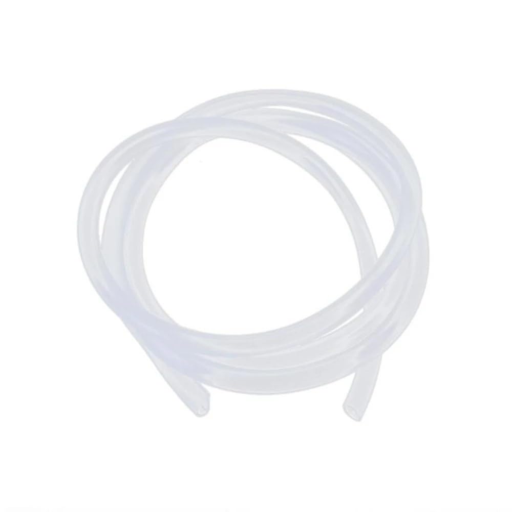 Gohapy Clear Rubber Strip 1 Piece Silicone Water Resistance Tube, Flexible Rubber Soft Pipe Id 5Mm 4Mm 3Mm For Architecture(,5Meters*0.5Mm*1Mm)