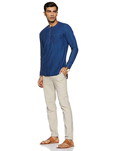 Image of Ethnix by Raymond Men's Cotton Regular Kurta