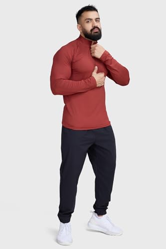 Image of Thrive Mens Slim Fit Pullover Sport and Gym Full Sleeve T-Shirt for Men