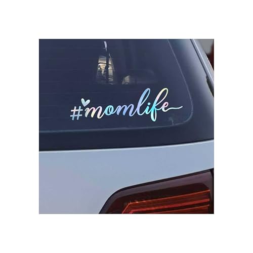 2 Pack Mom Life Car Decal