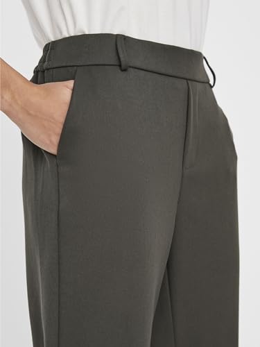 VERO MODA Vmmaya Mr Loose Solid Pant Noos Damenhose, Grau, M / 30L EU – Ansicht 6