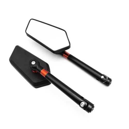 Rétroviseurs Moto CNC en Alu pour Tmax 530 et MT10 Look Sport