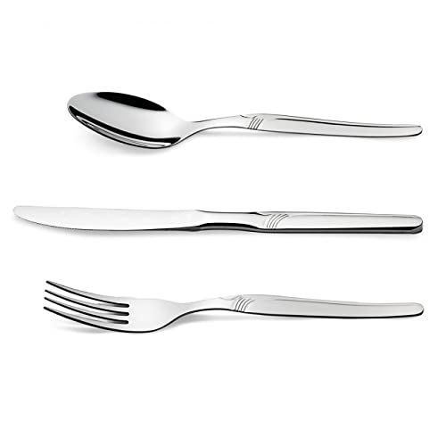 Facho Besteck-Set, 6 Personen, Edelstahl, 24-teilig