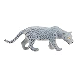 CHICAMPERA Statuetta Realistica Di Gatto Delle Nevi Scultura Di Animale Selvatico Decorazione Per Casa Ufficio e Tavolo Da Scrivania