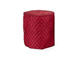 Covermates Keepsakes - Round Appliance Cover - Dust Protection - Stain Resistant - Washable - Appliance Cover, Red