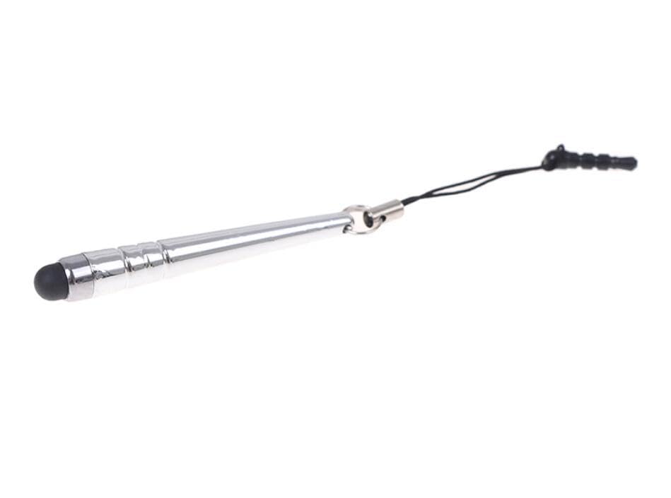 Silver Stylus Touch Pen Aluminum Compatible with Samsung Galaxy Tab S9 FE/S7 FE/S9 FE Plus, Compact