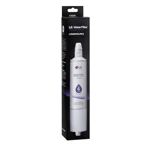 LG LT600P - 6 Month / 300 Gallon Capacity Replacement Refrigerator Water Filter (NSF42 and NSF53 5231JA2006A, 5231JA2006B, 5231JA2006F, or 5231JA2006F, White - image 9