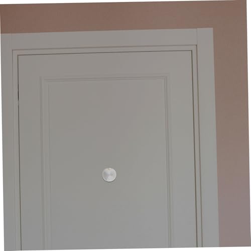Cubierta elegante para mirilla de puerta, protector de privacidad compatible con mirillas, fácil de instalar con adhesivo doble cara, color plateado niquelado cepillado para hogar, oficina y hotel miniatura 5