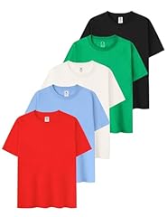 Black, White, Green, Sky Blue, Red