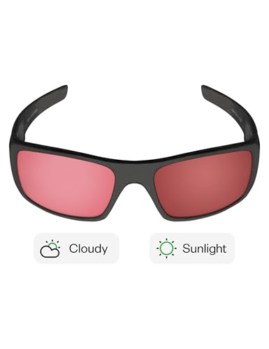 Image of Mryok Replacement Lenses for Oakley Crankshaft OO9239 Sunglass, HD Polarized, UV Protection, Impact Resistant & Perfectly Fit