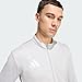 adidas Men's Entrada26 Track Jacket, Team Light Grey/White, L