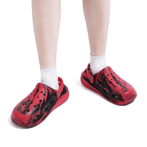 Image of Kids Boys Girls Classic Camo Garden Clogs & Mules | Lightweight Summer Shoes - Quick-Dry Non-Slip Beach Clogs