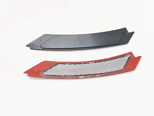 Ormax Clear Front Bumper Side Marker Reflector for BMW E90 / E91 LCI