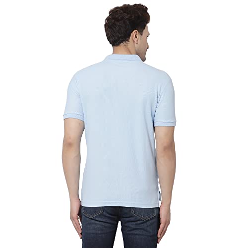 Image of Red Tape Men Red Collared T-Shirt
