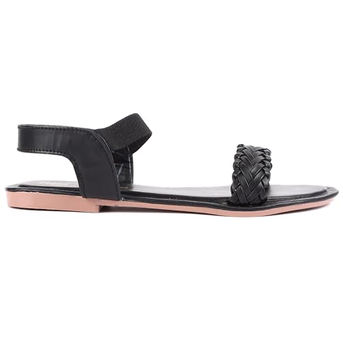 Image of Women Multicolor Flats () BZ Trend SL E Black Size 7