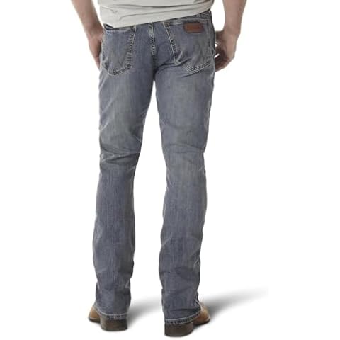 Wrangler Men's Retro Slim Fit Boot Cut Jeans Cover