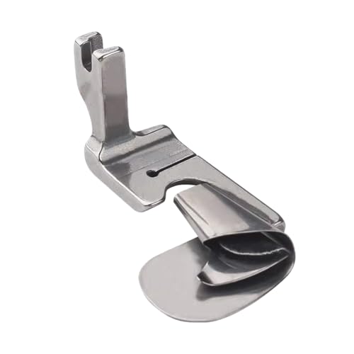Hemmer Presser Pies - Costura profesional Rolle Hemmer pie Multifuncional pie prensador fácil de usar Hemmer -confinamiento para máquina de coser industrial Herramientas de costura duraderas y
