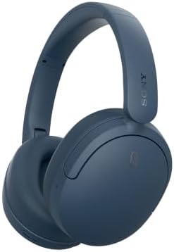 Sony WH-CH730N Kabellose Noise Cancelling Kopfhörer - Blau | Bluetooth, wireless, faltbar, 75h Akku, Schnellladen, DSEE, 10-Band-EQ, 360 Reality Audio, AI Clear Call, iOS & Android