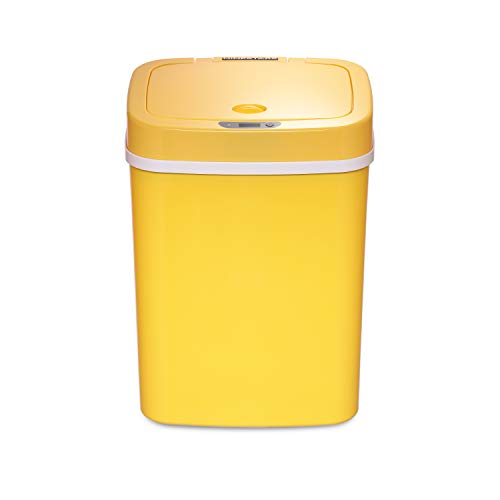 Ninestars DZT-12-5YL Bedroom Or Bathroom Automatic Touchless Infrared Motion Sensor Trash Can thumb #6