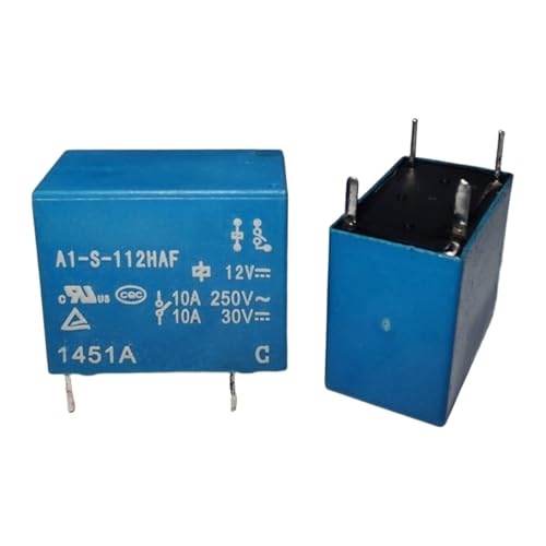 Relais A1 S 112HAF 10A pour circuit imprimé miniature