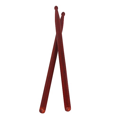 Baquetas de madera para batería 1 par color marrón miniatura 4