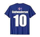 Herren Malle Bulgarien Party Urlaub Mannschaft - Island Sauf Trikot T-Shirt