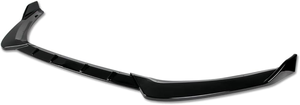 Q1-TECH, 9-Piece Front Bumper Lip & Side Skirt Extensions Diffuser Compatible with 2017-2018 Ford Fusion/Mondeo, Front Lip Spoiler Air Chin Splitter ABS (Painted Black)