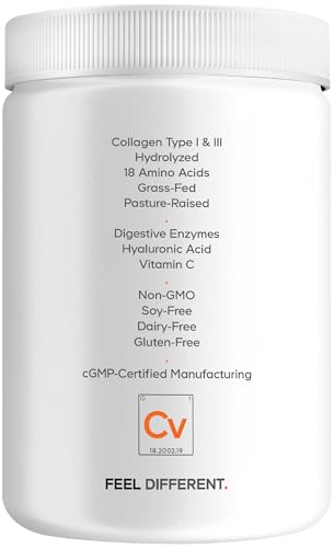 Codeage Collagen Peptides + Vitamin C 9.98oz Unflavored — view 9