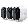 Arlo Essential Spotlight Camera – 3 Pack – Wireless Security, 1080p Video, Color Night Vision, 2 Way Audio, Wire-Free, Direct to WiFi No Hub Needed, Works with Alexa,Motion Sensor, White – VMC2330