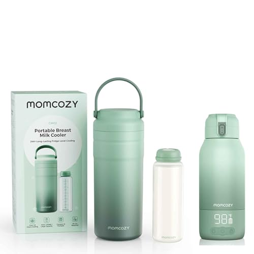 Image of Momcozy Portable Milk Warmer & Portable Breast Milk Cooler Lite
