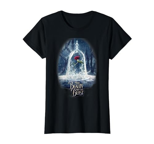 Affiche du film Disney La Belle et la Bête T-Shirt, Femme, Noir, M