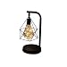 Produktbild DIAOD Retro Eisen-Kunst-Minimalist Hohle Diamant-Tischleuchten Leselampe Nachtlicht Schlafzimmer Schreibtisch-Beleuchtung