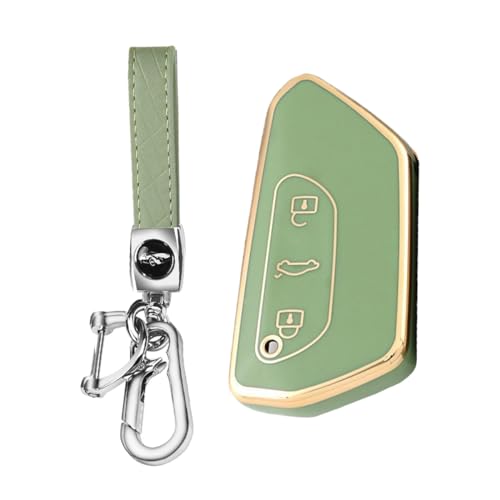 Funda para llave de coche Skoda Enyaq antiarañazos en TPU flexible negro
