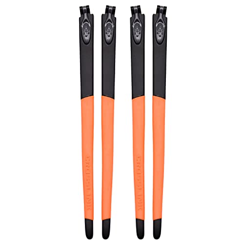 Pieds de rechange antidérapants pour lunettes Crosslink Pitch orange