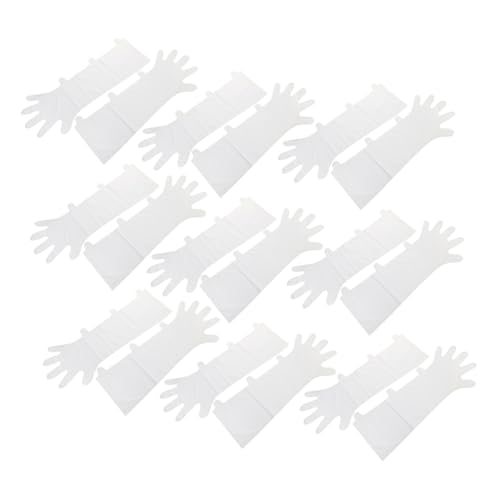 NOLITOY 10Pairs Moisturizing Gloves for DIY Hand Extended Touchscreen Gloves for Spa Salon and Home Use for and Skin Care