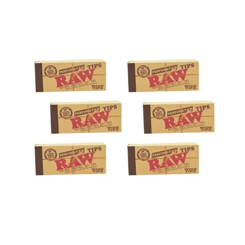Image of RAW Wide Perforated Tips (6)