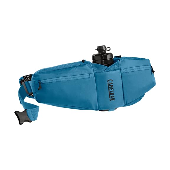 CamelBak Podium Flow 4 Hydration Belt 21oz, Moroccan Blue