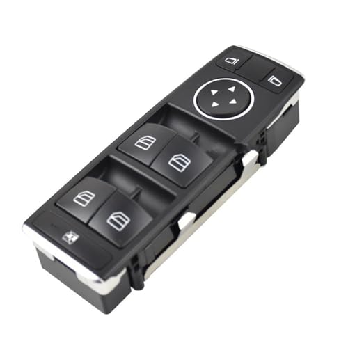 Interruptor Botonera Ventana para Benz W204 W212 C207 A207 CE Clase X204 A1669054400 A1669054300 Interruptor de ventanilla Principal eléctrico Ventana Energía Eléctrica(A1669054300)