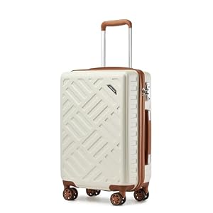 Supercase Hand Cabin Luggage Lightweight Hard Shell Carry On Suitcase Trolley with TSA Lock Spinner Wheels