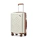 Supercase Hand Cabin Luggage Lightweight Hard Shell Carry On Suitcase Trolley with TSA Lock Spinner Wheels